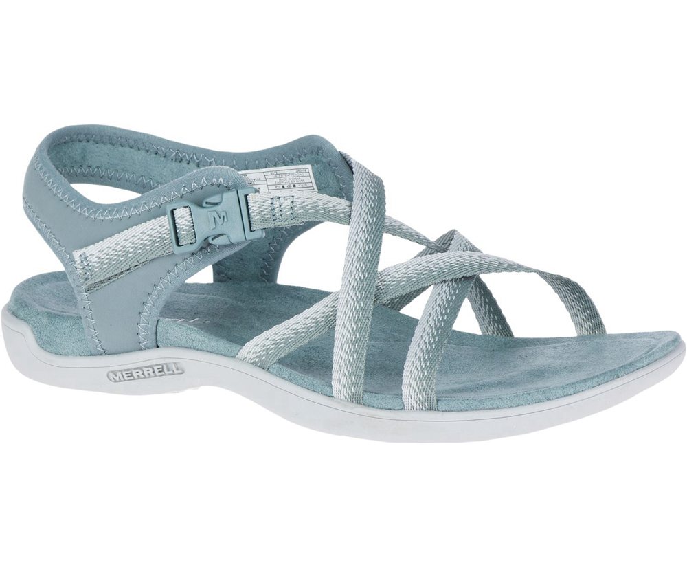 Sandalias Mujer - Merrell District Muri Lattice - Azules - LWOE-06357